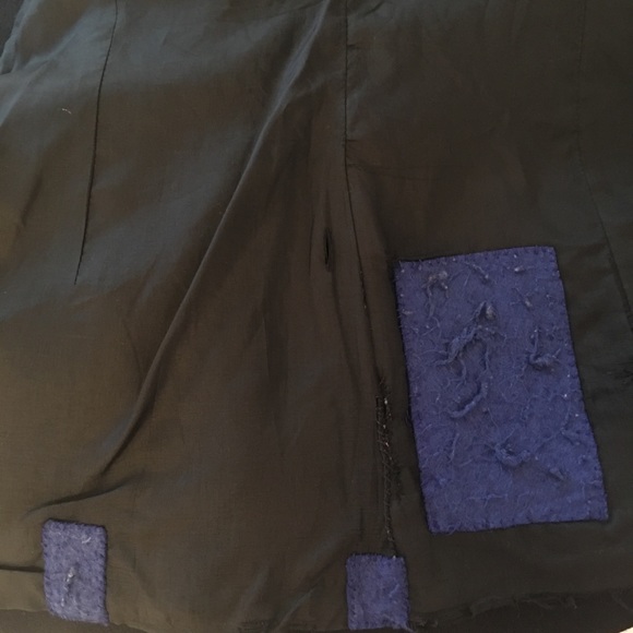 Hm turtleneck wool coat jacket black funnel - Picture 7 of 8